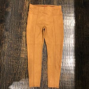 Spanx Faux Suede Leggings